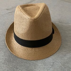 Straw Fedora Hat